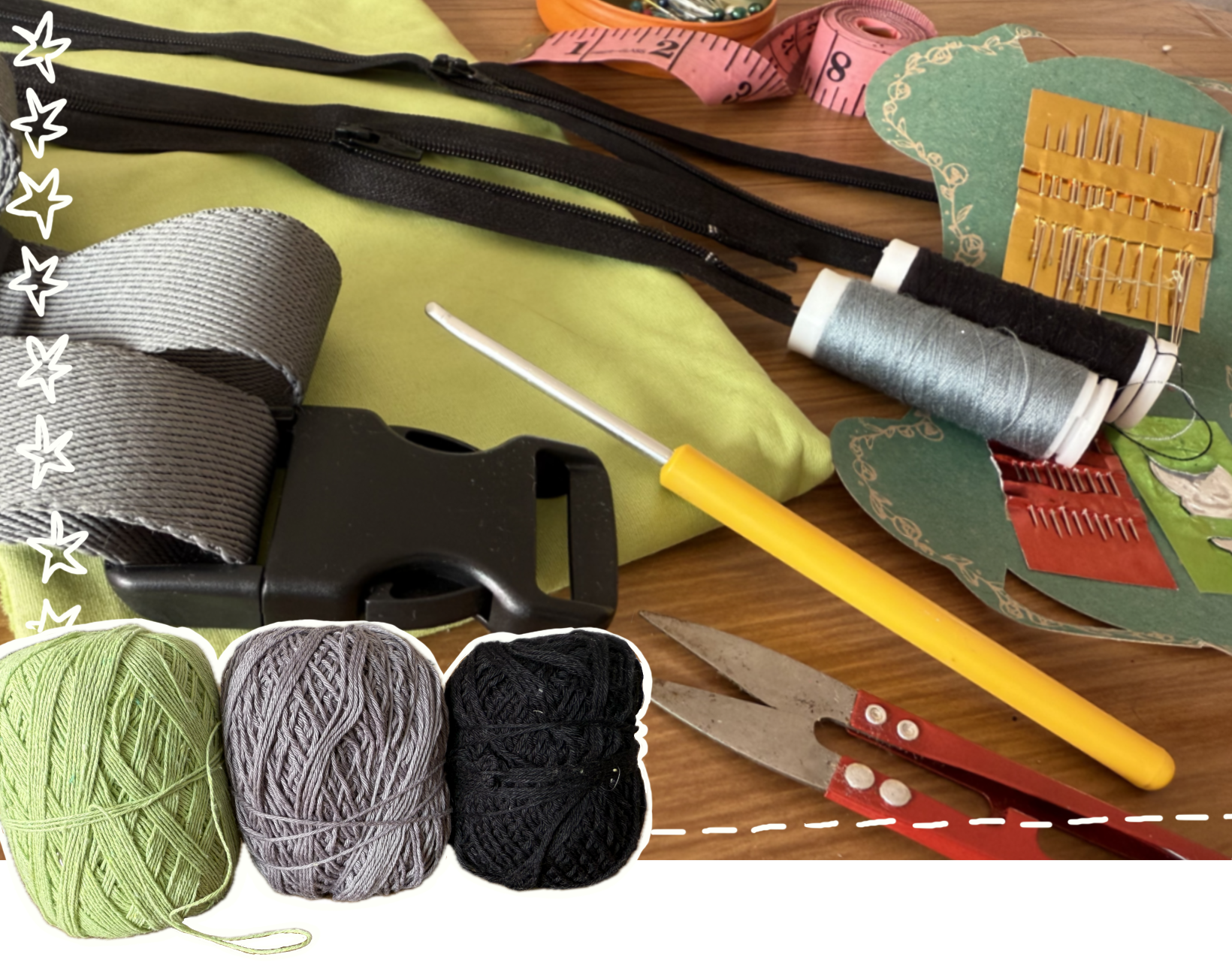 The making of a “crochete” – 01