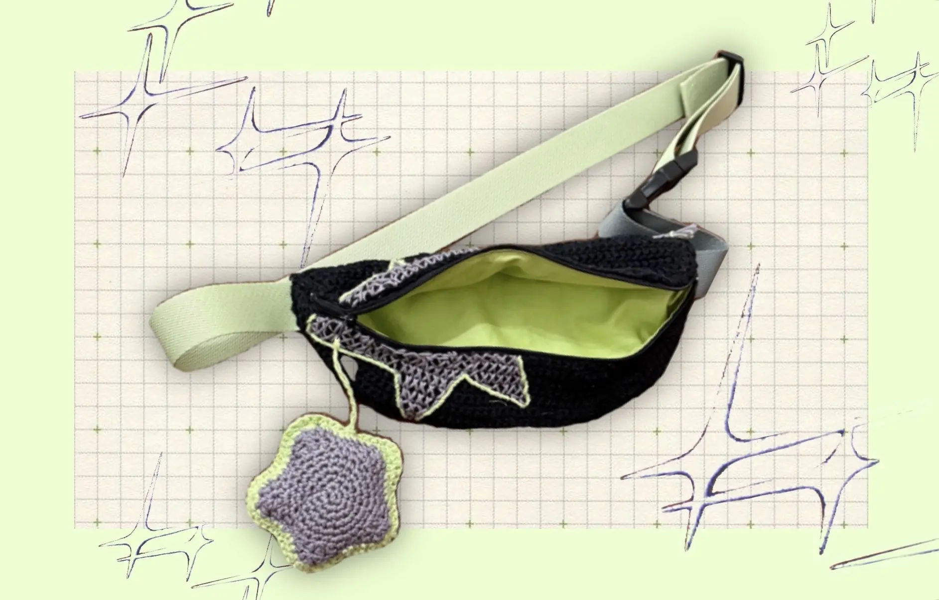 The Making of a “Crochete” – part 2: Crochet Fanny-Pack Process and Results
